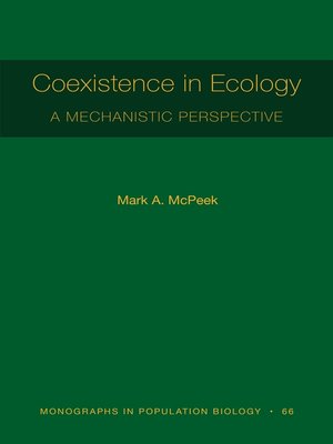 cover image of Coexistence in Ecology